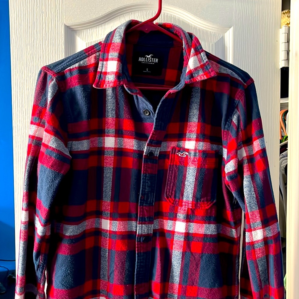 Hollister Flannel Size Small Mens